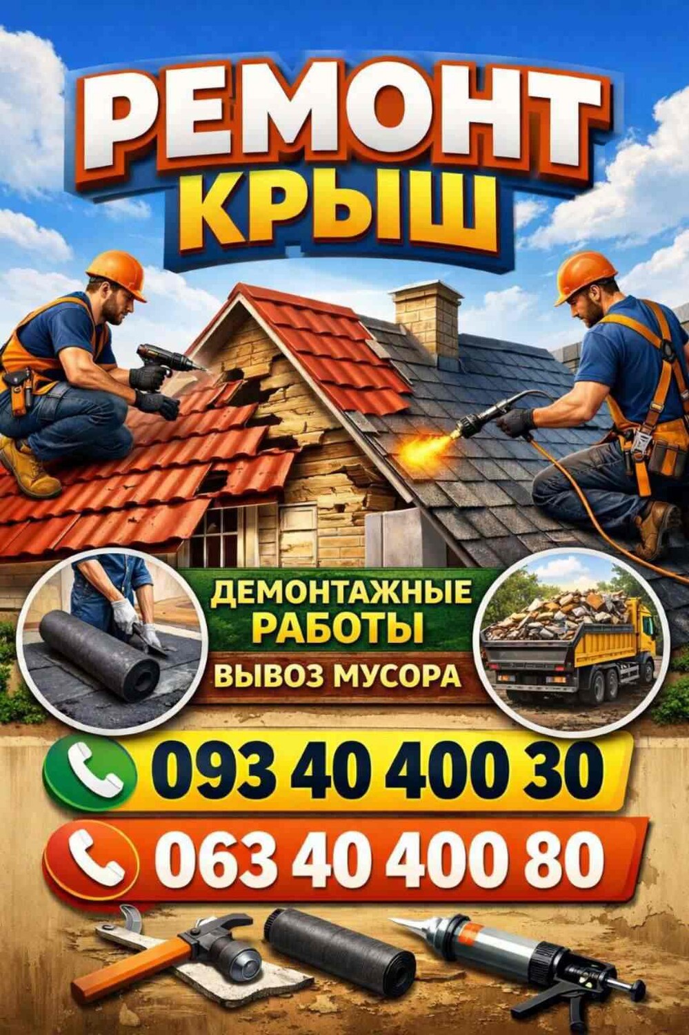 Мелкий ремонт сантехники, электрики, монтаж, демонтаж, устранение засора, сборка мебели, установка дверей, бытовой техники и др